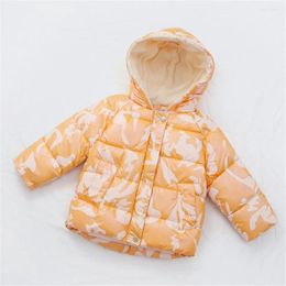 Down Coat Benemaker Baby Winter Boys Girl For Jacket Clothes Parka Camouflage Windbreaker Teen Children 2-7 Year Warm Outerwear NA417