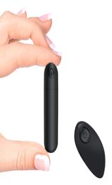 Wireless Rechargeable 10 Speed mode Mini Bullet Vibrator Remote Control Dildo Vibrators Sex Toys for Women G Spot Clitoral Stimula7663200