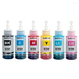 Ink Refill Kits 1Set 673 T673 T6731 Premium For T6732 T6733 T6734 T6735 T6736 L800 L805 L810 L850 L1800 Printer