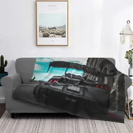 Blankets Gt Creative Design Light Thin Soft Flannel Blanket Widebody Bagged Stance Stan American Muscle Car 5 0