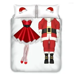 Bedding Sets Christmas Children Kids Single Double Duvet Cover Twin Size