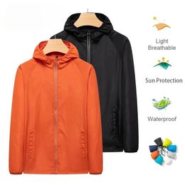 Men Women Hiking Windbreaker Waterproof Camping Jacket Unisex Outdoor Climbing Quick Dry UV Protection Rain Coat Plus Size 7XL 240428