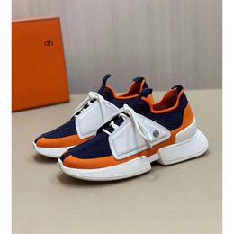 Bouncing Sneakers Shoes For Men Technical Canvas Suede Goatskin Sports Light Sole Trainers Italy Brands S Casual Walkin Walking Flats Original Box