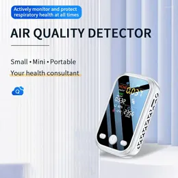 Multifunctional 5 In 1 CO2 Metre Digital Temperature Humidity Tester Sensor TVOC HCHO Detector Air Quality Monitor
