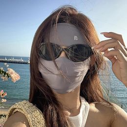 Cycling Caps Sunscreen Mask Summer Thin Section Full Face Sun Uv Outdoor Fashion Breathable Ice Silk Kini