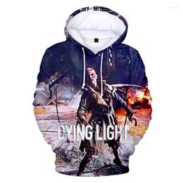 Men's Hoodies Game Dying Light 2 Graphic Sweatshirts Harajuku Fashion 3D Printed For Men Clothes Streetwear Boy Kid Pullovers Y2k Tops
