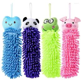 Towel Baby Children's Cartoon Animal Hanging Bath Soft Six Colors Kitchen Supplies