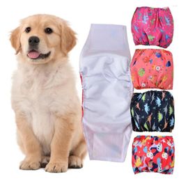 Dog Apparel Pet Sanitary Pant Fast Absorption Diapers Leak-proof Washable Male Belly Band Physiological Pants