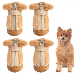 Dog Apparel Shoes For Small Anti-Slip Winter Protectors Breathable Walking Puppy Cat Boot