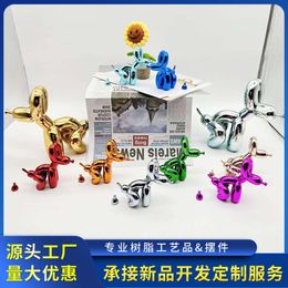 Convenient Balloon Dog Trendy Playful Ornaments, Resin Crafts, Home Decorations, New Products, and Decorations