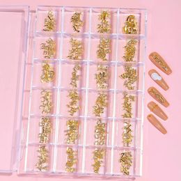 3D Alloy Nail Charms Gems Mix Crystal Diamonds Rhinestones for XXL Decorations Accessories DIY Jewelry Nails Supplies 240426