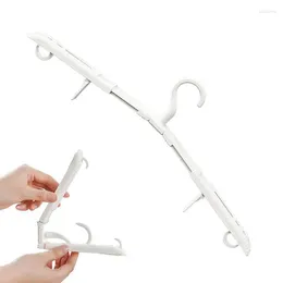 Hangers Foldable Retractable Travel Hanger Multi-functional Drying Rack Clothes Hooks Folding Space Saving Accessories