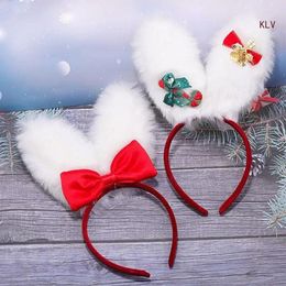 Party Supplies 1pc/3PCS Christmas Cartoon Hairband Woman Teens Makeup Headband For Easter Carnivals Cosplay Hair Accessories