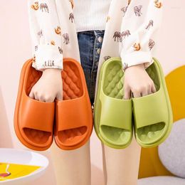 Slippers Summer Home Women Men Super Soft Platform Shoes Bathroom Bathtub Shower Non Slip Drain Slipper Couple Indoor Sandals