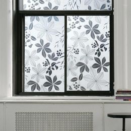 Window Stickers White Pattern Static Block Privacy Bathroom Glass Sticker Dormitory Film Balcony Pvc