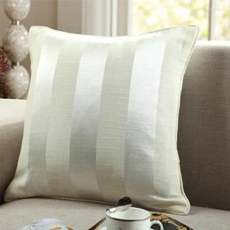 Pillow GYK002 Aima Stripes Solid Colors Case (No Filling) 1PC Polyester Home Decor Bedroom Decorative Sofa Car Throw Pillows
