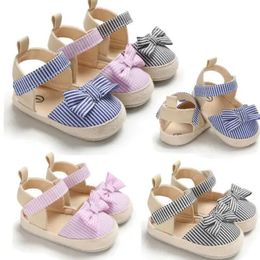 Citgeett Summer born Baby Girls Crib Shoes Infant Soft Princess Sandals 240509