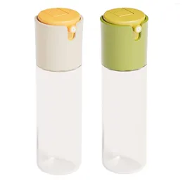 Storage Bottles Olive Oil Spray Bottle 285ml Washable Clear Easy To Use Sprayer For Making Salad Household Soybean Liquid Baking