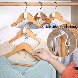 Hangers 40Pc Multicolor Clothes Hanger Connector Hooks Cascading Thicken For Used In Heavy Duty Closet Space Savers