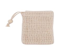 2021 Natural Exfoliating Mesh Soap Saver Sisal Soap Saver Bag Pouch Holder For Shower Bath Foaming And Drying6916651