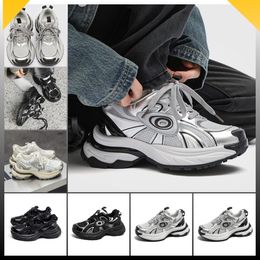 Popular thick soled dad shoes women new China-Chic casual shoes sneakers white lace-up chunky sneaker four style free shipping youth eur35-44 lovers 2024