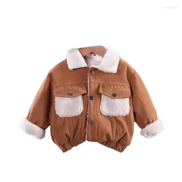 Jackets Winter Baby Girls Clothes Children Boys Fashion Thick Warm Jakcet Toddler Casual Costume Infant Cotton Coat Kids Sportswear