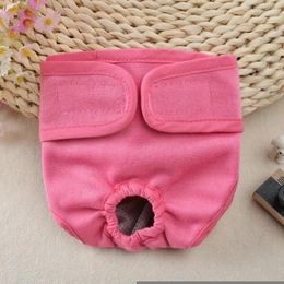 Dog Apparel 1pc Washable Diaper Sanitary Physiological Pants Reusable Female Underwear Pets Dogs Supplies Comfortable