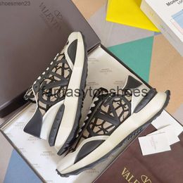 Valention Runner Valentines VT Valentine shoe Fashion Mens Fashion Shoes Sports Sneaker V Pace Spring Autumn Cushion Trend Casual Mens Genuine Leather Board Men