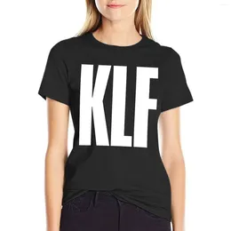 Women's Polos Vintage Retro The KLF Awesome For Music Fans T-shirt Korean Fashion Graphics Shirts Graphic Tees Clothes