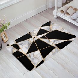 Carpets Marble Kitchen Floor Mat Living Room Decor Carpet Home Hallway Entrance Doormat Balcony Door Anti Slip Rug