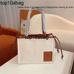 loewebag Designer bag tote bag High Grade Luxury Evening Handbags Shopping Bag Cushion Canvas Patchwork High-capacity Commuter Women's Clutches Purse