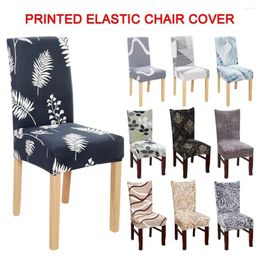 Chair Covers Washable Elastic Anti-fouling Home Kitchen Stretch Seat Cover Slipcover Case Slip