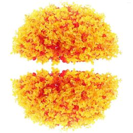 Decorative Flowers Eucalyptus Grass Ball Indoor Topiary DIY Ornament Outdoor Wedding Decorations Plastic Mother Faux Plants