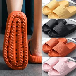 Slippers Home Unisex Shoes Non-slip Bathroom Slides Flip Flops Indoor Latest Technology-Super Soft High Quality Summer 2024