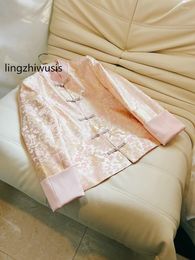 Women's Jackets Product Name:lingzhiwu Bride Dress Rose Print Marrige Chinese Style Vintage Noble Cheongsam Dresses Arrive Material:Polye