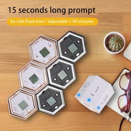 Table Clocks Portable Digital Timer Count Down Up Kitchen Gadgets 15 Seconds Long Prompt Time Reminders Adjustable For 1-99 Minutes