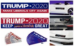 Trump Car Stickers 8 Styles 2265cm PVC DIY Keep America Great Styling Bumper Stickers 10pcsset OOA706718765694