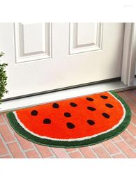 Carpets Semicircle Indoor Door Mat Non Slip Soft Plush Bath Floor Carpet Living Room Rug 667A