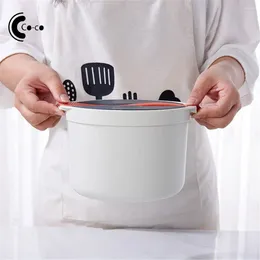 Double Boilers Lunch Box Save Time Efficient Ease Of Use Portable Innovative Design Microwave Rice Cooker Food Container
