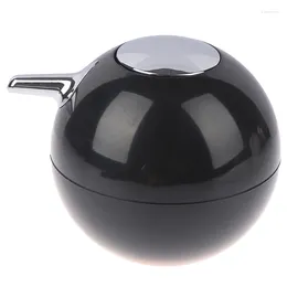 Liquid Soap Dispenser DZMORL 380Ml Spherical Bottle Press Type Household Disinfection Bathroom -Black