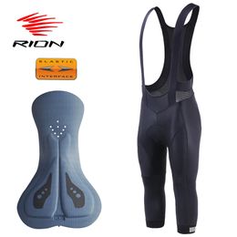 Rion Cycling Shorts Men 34 Pants Pro Road Biker MTB Bib POBDED CILCYCLE Tights Elastic Interface Motorcykel 240511