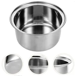 Double Boilers Small Pot Liner Individual Soup Pasta For Stove Induction Cooker Personal Stainless Steel Milk