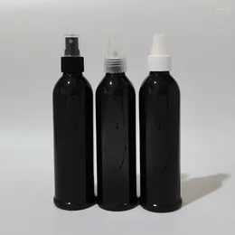 Storage Bottles 30pcs 250ml Empty Black Plastic Bottle With Mist Spray Perfume Sprayer Container Sample Pocket Cosmetic Packaging