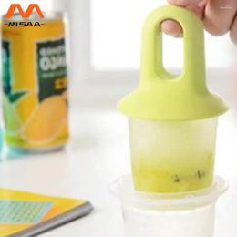 Baking Moulds Ice-lolly Mold Food Grade Homemade Blue/green Fruit Shake Accessories Ice Pops Cemaker 12cm Kitchen Gadgets Box