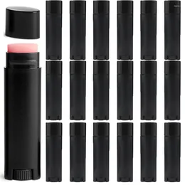 Storage Bottles 100pcs 5ml Empty Oval Lip Gloss Tubes Cosmetic Containers Lipstick Jar Tube Cap Container Portable Travel Makeup Tool