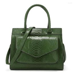 Shoulder Bags Pu Leather Handbags Women Bag High Quality Casual Female Snake Tote Vintage Ladies Large Capacity Bolsos