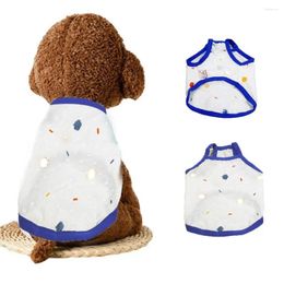 Dog Apparel Pet Clothes Super Soft Irregular Pattern Cotton Comfortable Costume Puppy T-Shirt Clothing Supplies