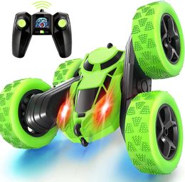 RC Stunt Car Children Double Sided Flip 2.4Ghz Remote Control Car 360 Degree Rotation Off Road Kids Rc Drift Car Toys Gifts Boys 240511