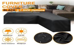 Shade Corner Outdoor Sofa Cover Garden Rattan Furniture L Shape Waterproof Protect Set AllPurpose Dust Covers1483377