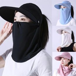 Wide Brim Hats Sport Hiking Lady Casual Female Outdoor Foldable Women Neck Cover Hat Sun Cap